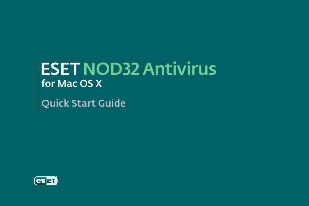 nod32 antivirus for mac
