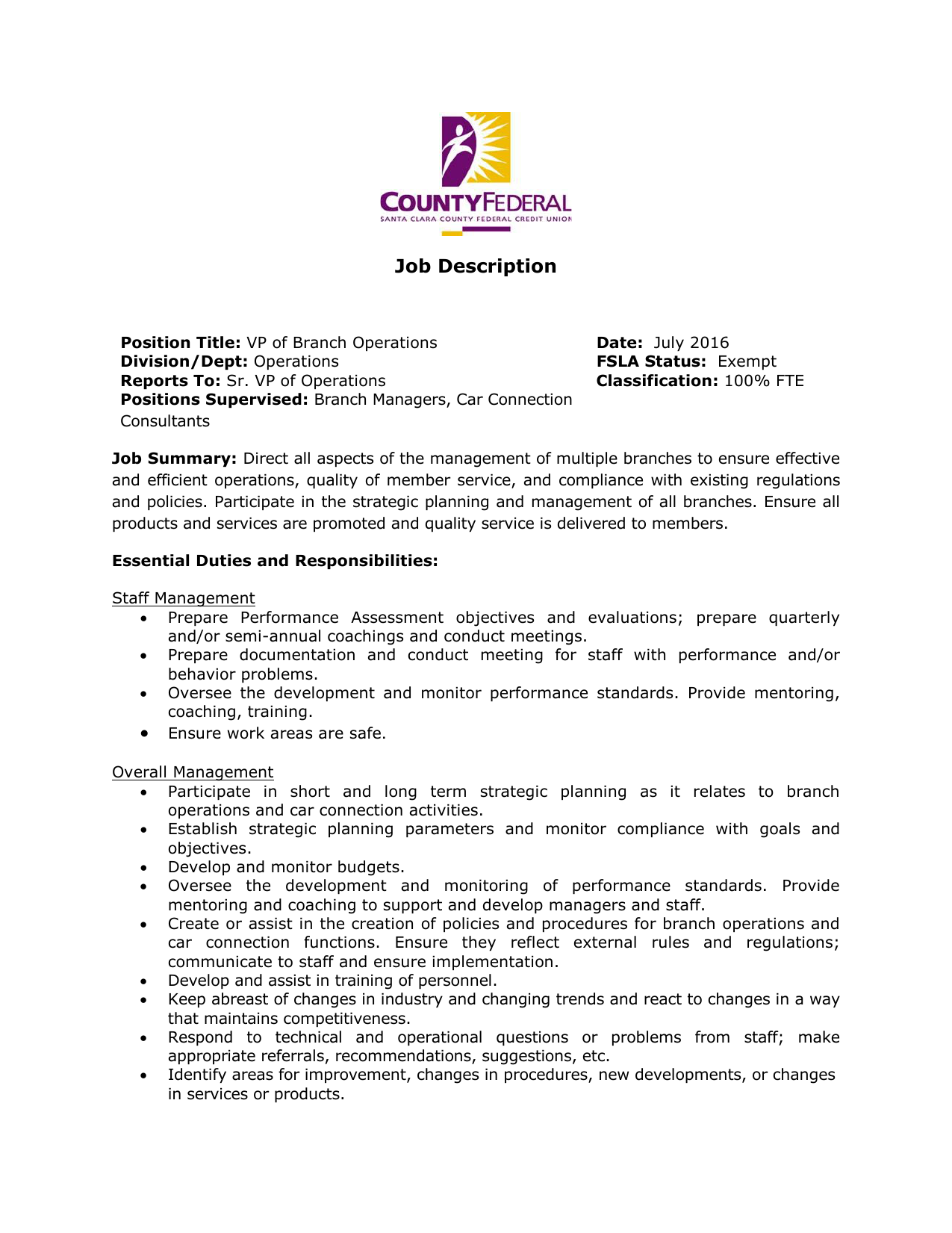 48 Hr Job Description Templates Hr Templates Free