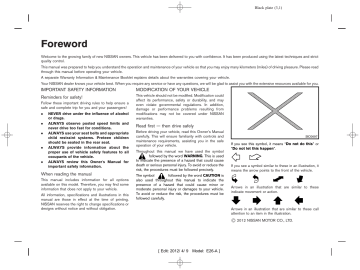 Vehicle Gen Gom Nissan Print Ref New 1 173 Manualzz