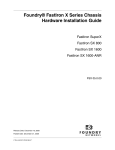 FastIron SuperX, SX 800/1600 Guide + AI Chat &amp; PDF