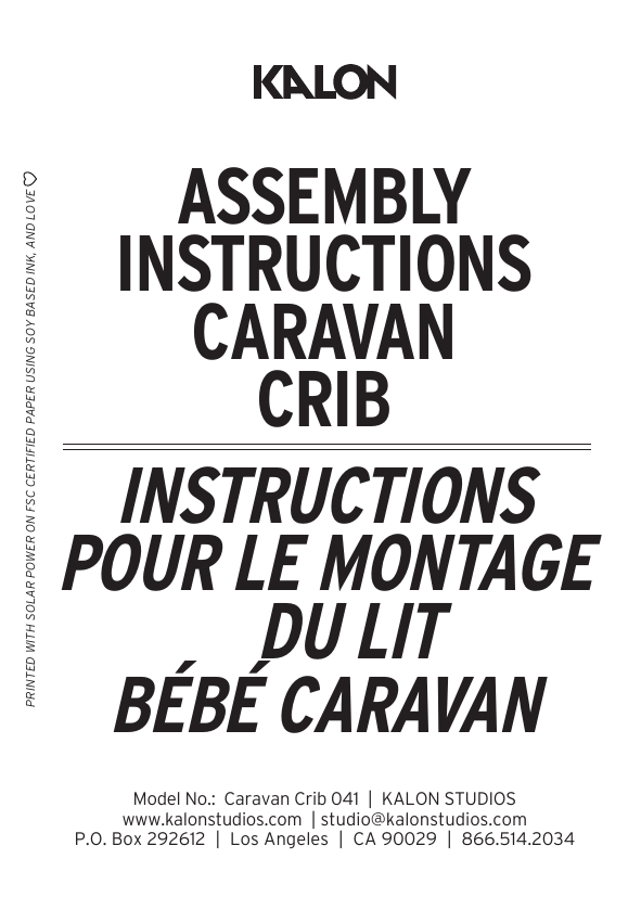 Instructions Pour Le Montage Du Lit Bebe Caravan Manualzz