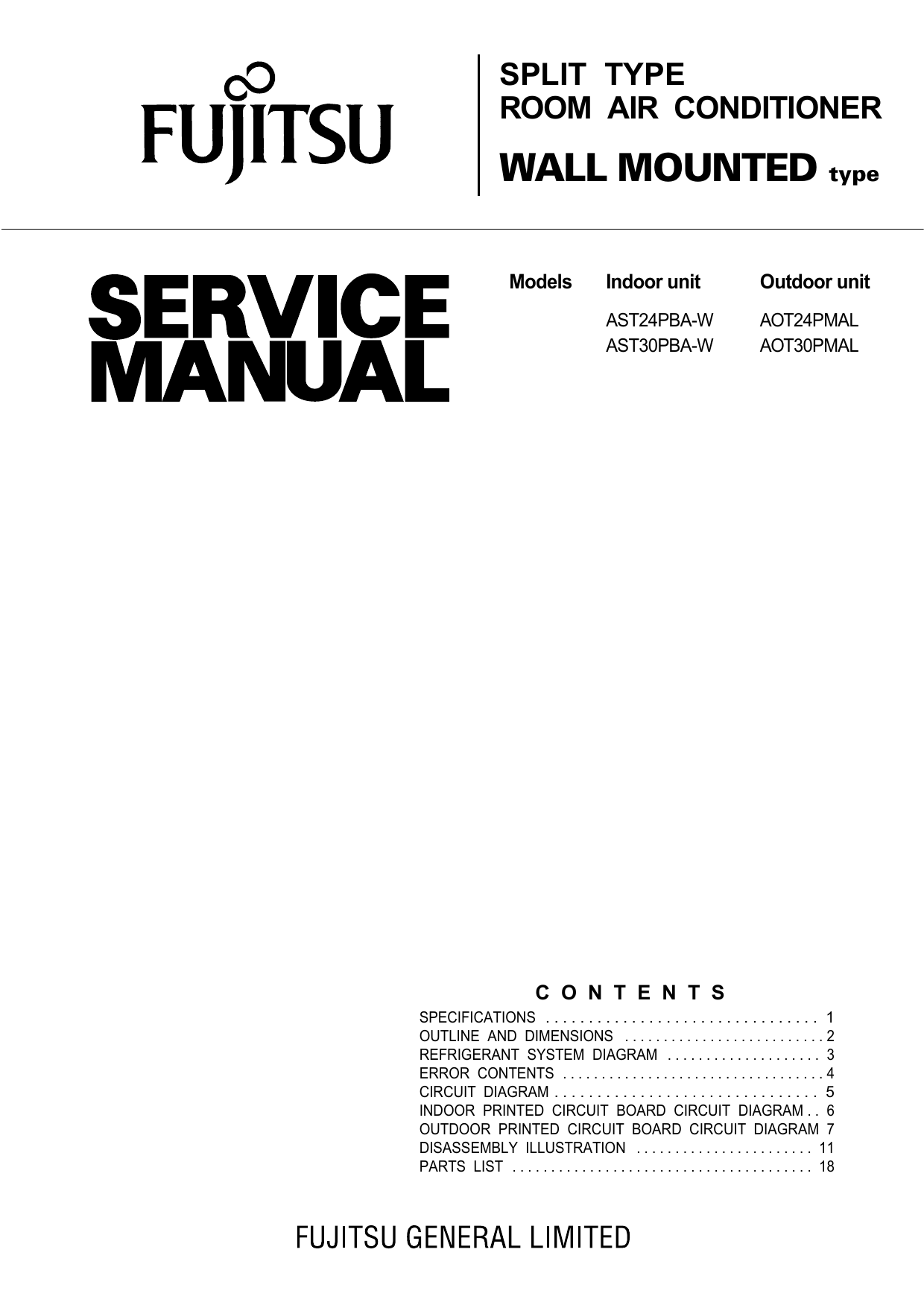 Fujitsu Air Conditioner Circuit Diagram Wiring Diagram