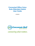 Cincinnati Bell Auto Attendant Admin | AI Chat &amp; PDF Access