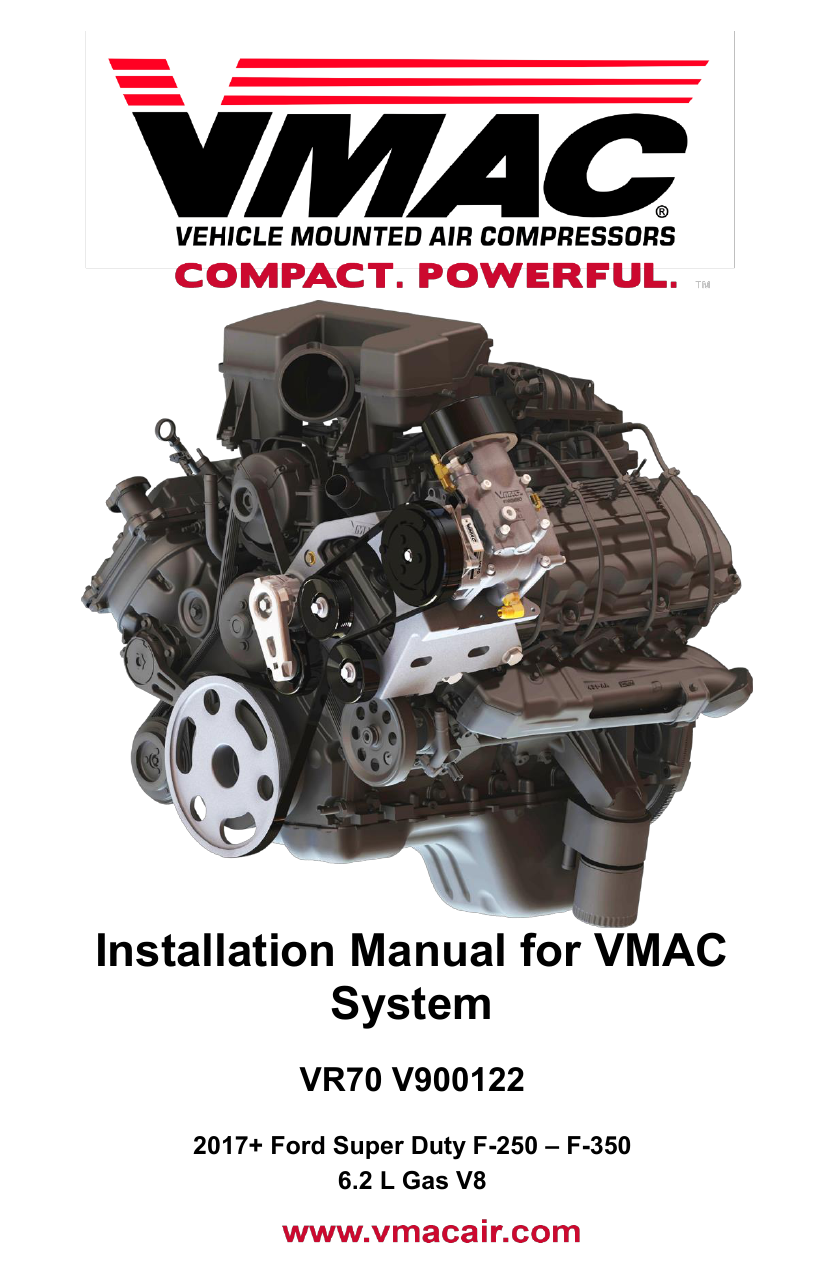 Vmac vr70 installation manual