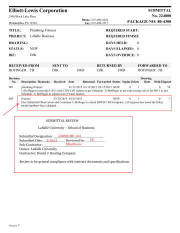 Elliott Lewis Corporation Daniel J Keating Company Manualzz