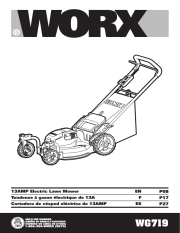 Worx WG719 User s manual Manualzz