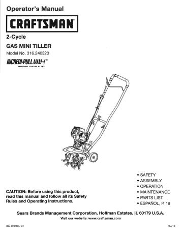 Craftsman 24032 Operators Manual | Manualzz