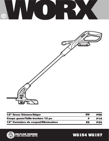 Worx WG154 Owners manual | Manualzz