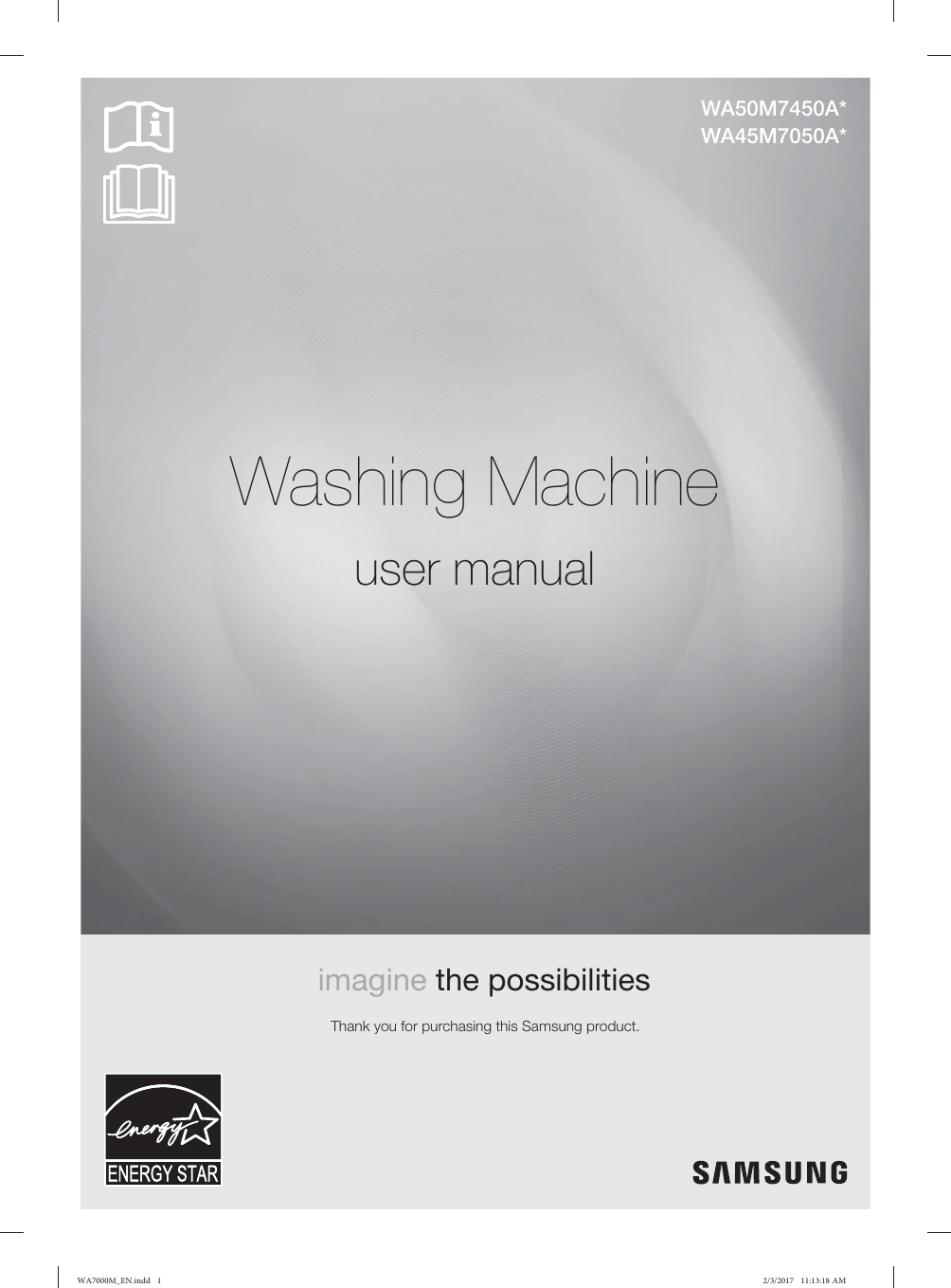 Samsung WA50M7450AW/A4 Owners manual | Manualzz