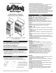 Gas Monkey Garage 115410 Owners manual