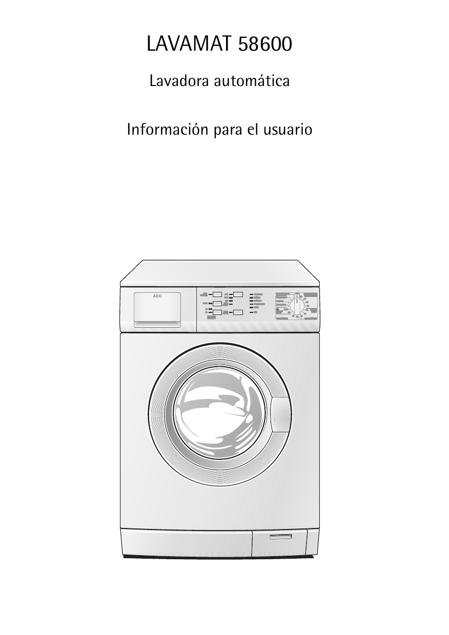 manual usuario lavadora bosch avantixx 7 varioperfect