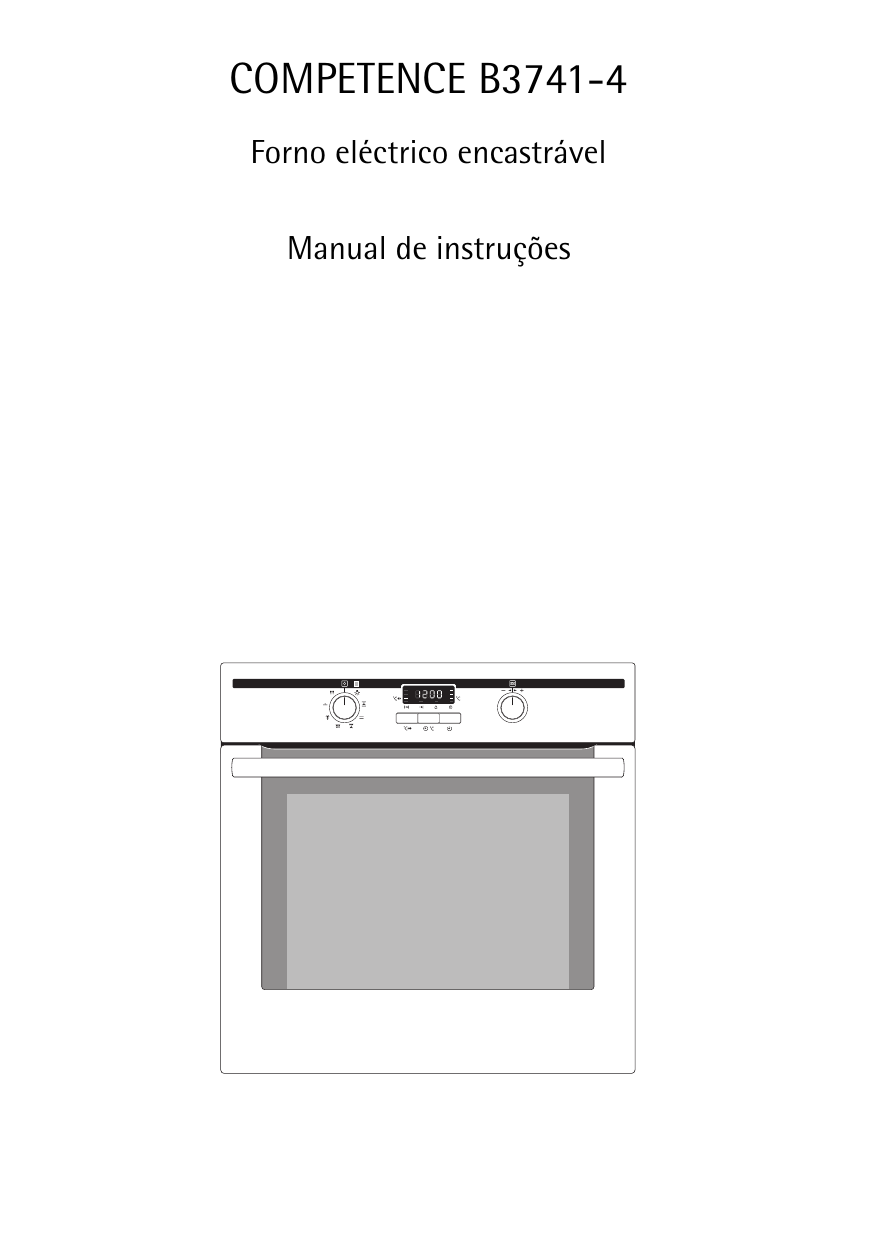 Aeg-Electrolux B3741-4-M EU Manual do usuário | Manualzz