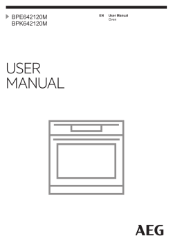 AEG BPE642120M, good multifunction oven with thermal probe - Digital Home  ProBox
