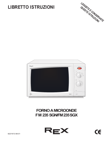 Rex FM235SG Manuale utente | Manualzz