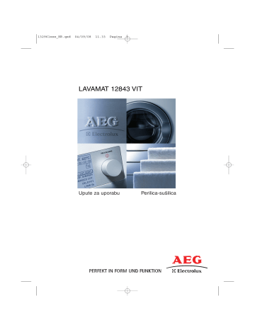Aeg-Electrolux L12843VIT Korisnički priručnik | Manualzz