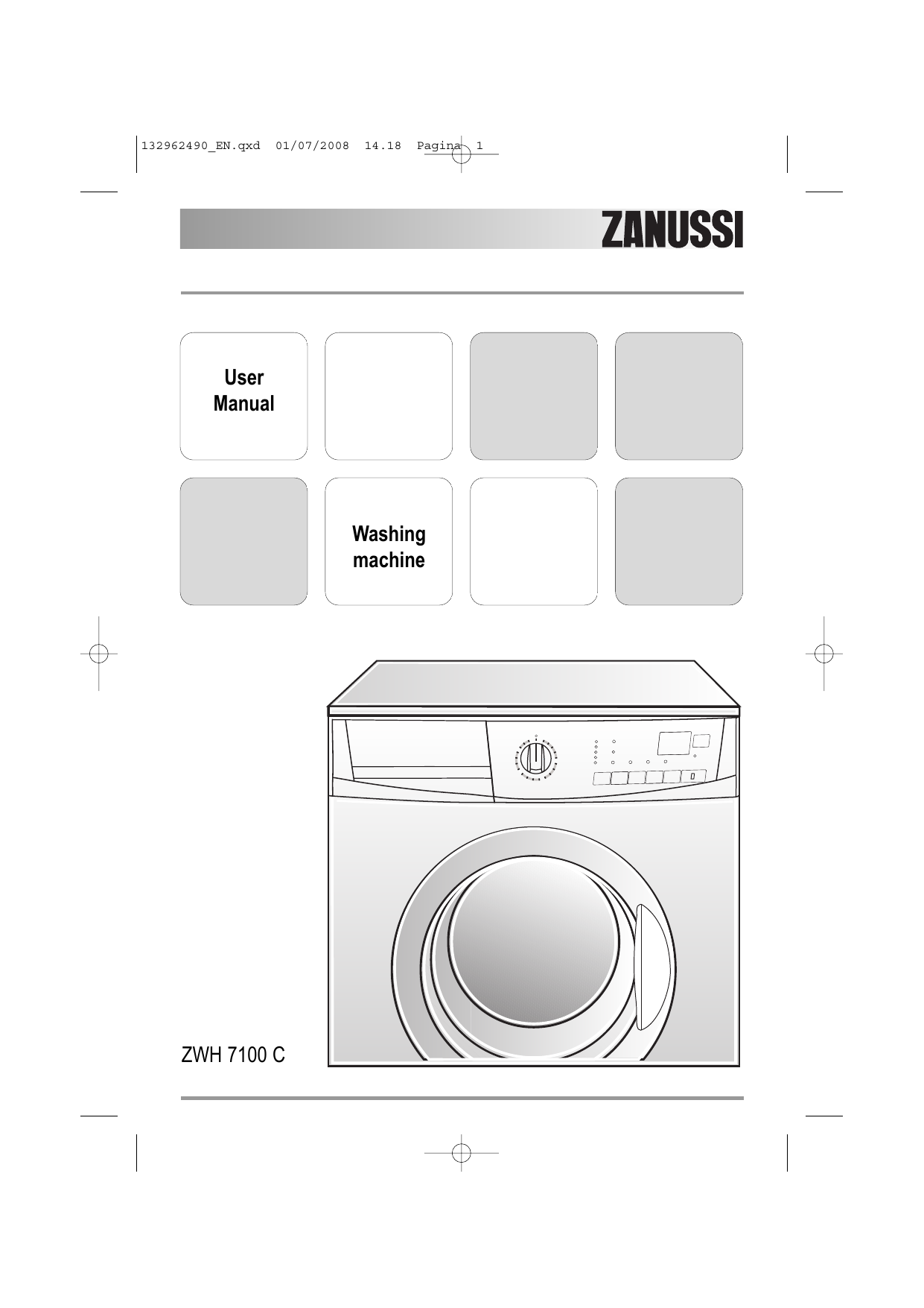 ZANUSSI ZWH7100C User Manual Manualzz