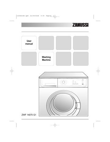 Zanussi Aquacycle инструкция, режимы стирки