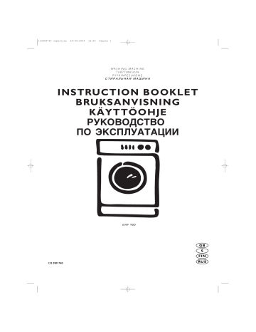 Electrolux EWF900 User Manual | Manualzz