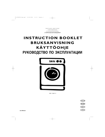 Electrolux EW1063S User Manual | Manualzz