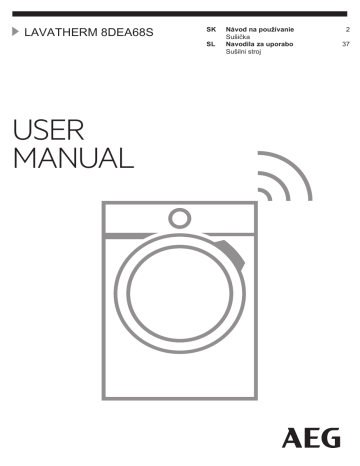 Aeg T8DEA68S Používateľská príručka | Manualzz
