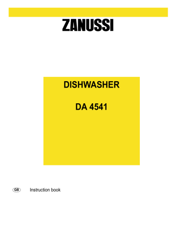 ZANUSSI DA4541 User Manual | Manualzz