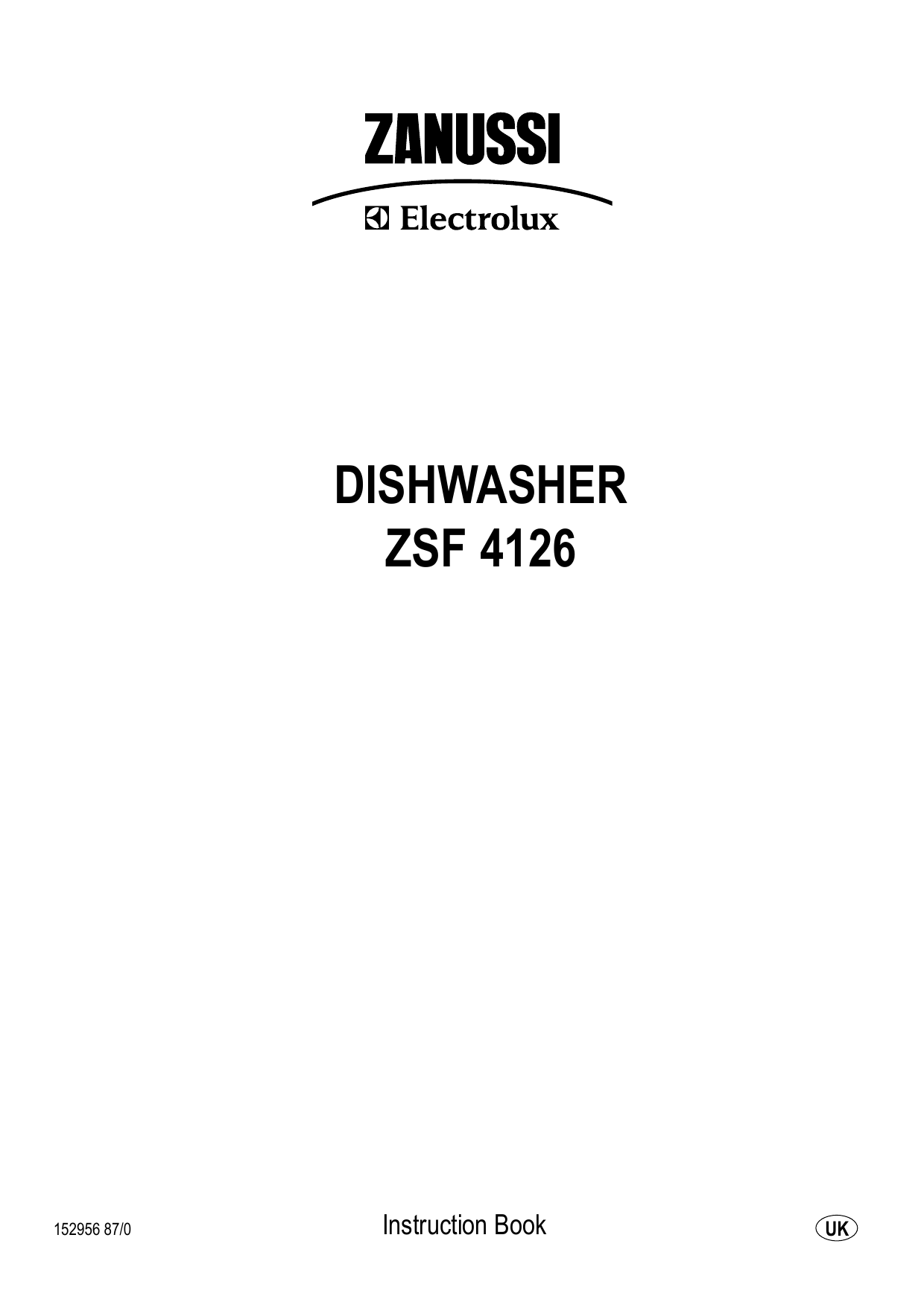 zanussi integrated dishwasher fitting instructions