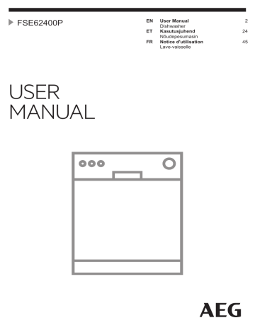 Aeg FSE62400P User Manual | Manualzz
