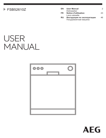 Aeg FSB52610Z User Manual | Manualzz