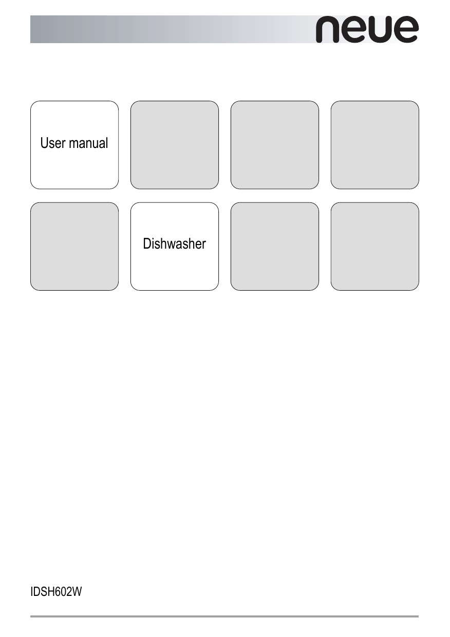neue integrated dishwasher