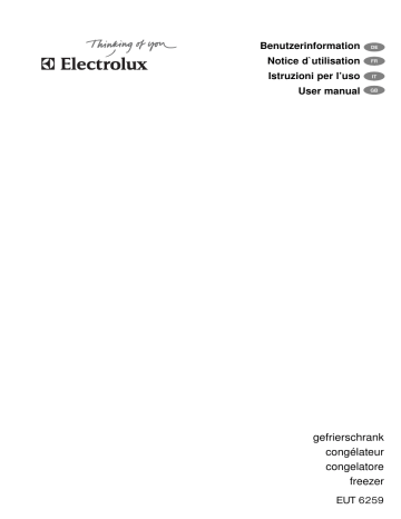 Electrolux EUT6259 User Manual | Manualzz