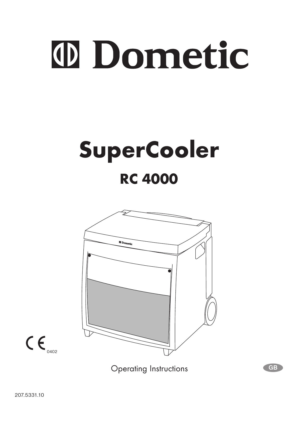 Dometic Rc4000egp User Manual Manualzz