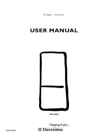 Electrolux Ern28600 User Manual Manualzz