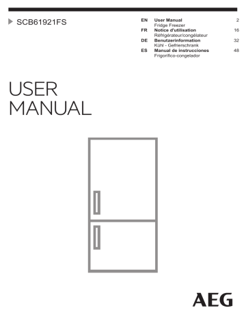 Aeg SCB61921TS User Manual | Manualzz