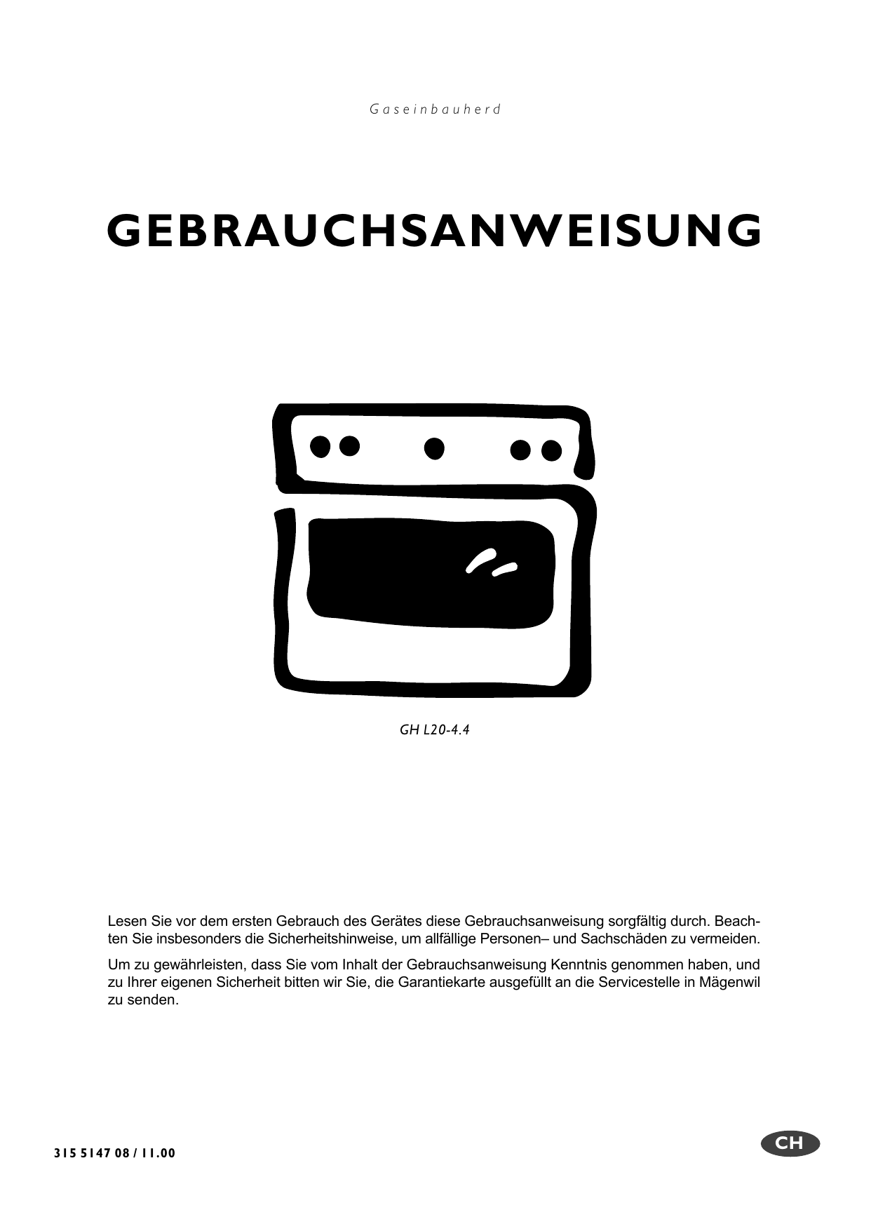 Electrolux Swissline L Geschirrspüler Bedienungsanleitung