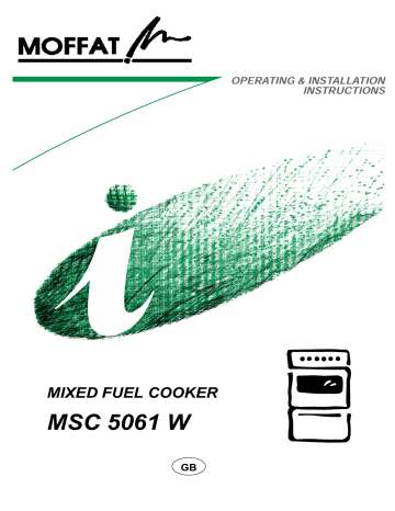 Moffat MSC5061W User Manual | Manualzz