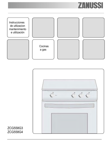 Zanussi ZCG212G1XA - Cocina Gas Butano 50 Cm 4 Fuegos Temporizador  Inoxidable - Lacasadelelectrodomestico.com