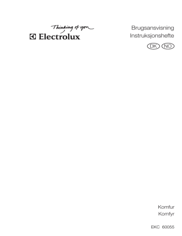 Electrolux EKC60055 Brugermanual | Manualzz