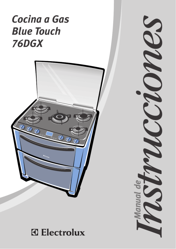 Electrolux 76DGX Manual de usuario | Manualzz