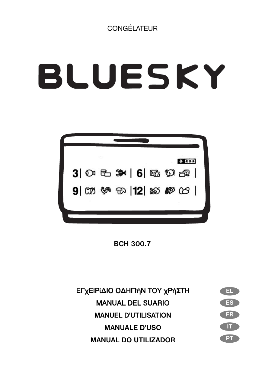 factor Kosciuszko azufre Bluesky BCH300.7 Manuel utilisateur | Manualzz