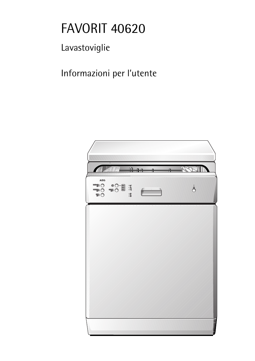Aeg FAV40620-W Manuale utente | Manualzz