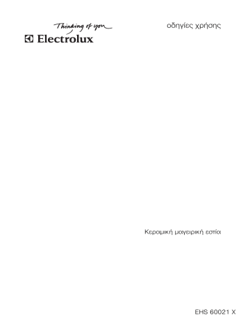 Electrolux EHS60021X Εγχειρίδιο χρήστη | Manualzz