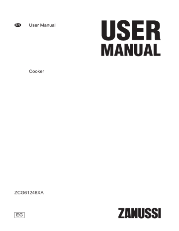 ZANUSSI ZCG61246XA User Manual | Manualzz