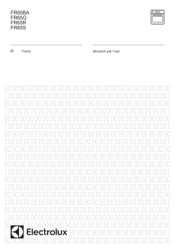 Electrolux FR65G - User manual | manualzz.com