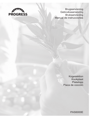 Progress PAS6000E Brugermanual | Manualzz