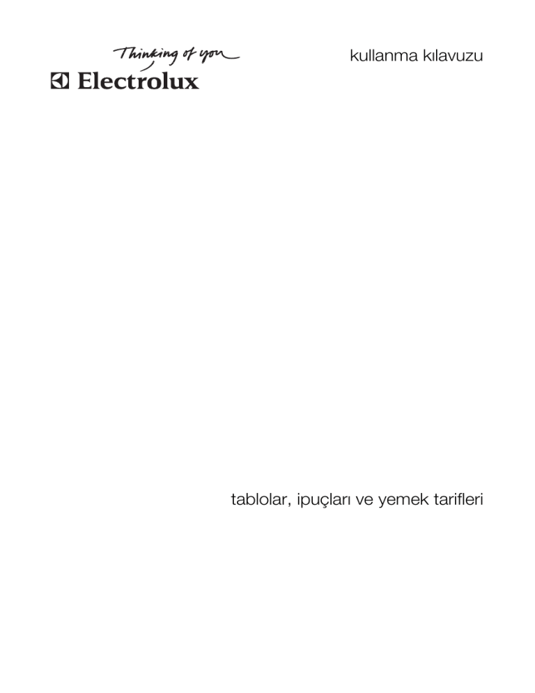 Electrolux Eob98000x Recipe Book Manualzz