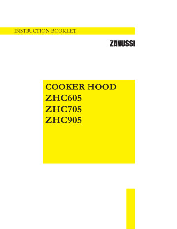 ZANUSSI ZHC905X/GB Technical information | Manualzz