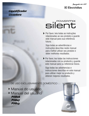 electrolux powermix silent