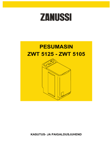 ZANUSSI ZWT5125 Kasutusjuhend | Manualzz