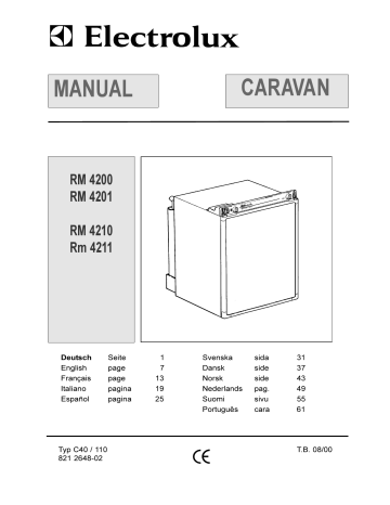 Dometic Rm4211 Rm4211lm Rm4210 User Manual Manualzz