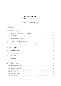 Casio CDP-235R - User guide, User manual